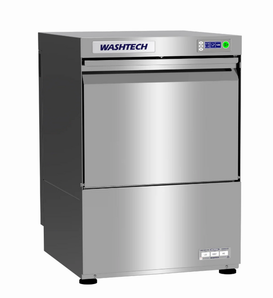 Washtech UD I Commercial Undercounter Glass Washer I Professional Dishwasher I Glass Washer I Washtech Glasswasher I 500mm Rack I Glass Washer Machine
