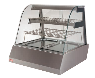 Meris UNE-KEN3THHIGH |Kentucky Hot Food | 3 tray | Display Cabinet | Food Warmer Display | Commercial Food Display