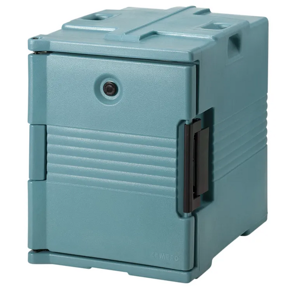 Cambro UPC400401 Ultra Pan Carrier I Insulated Food Transport Cart - Slate Blue