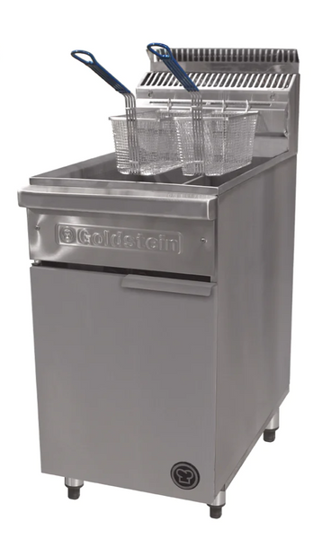 Goldstein VFGTL 450mm I Gas Split V-Pan I High Performance I Fryer
