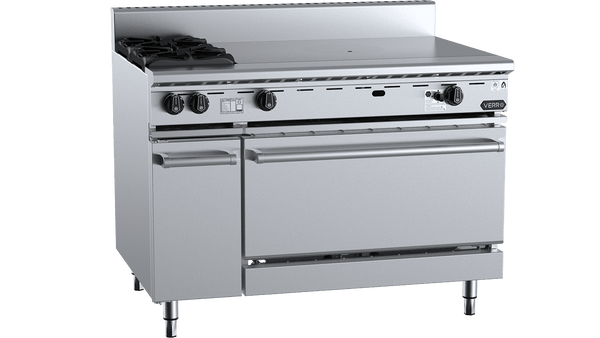 Verro VOV-SB2-TT9 Oven with Two Open Burners & 900mm Target Top