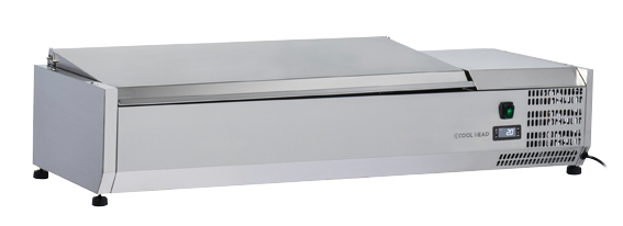 Refrigerated Ingredient Well, Anvil, VRX1200S, No Glass Supplied