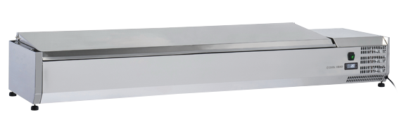 Refrigerated Ingredient Well, Anvil, VRX1800S, No Glass Supplied