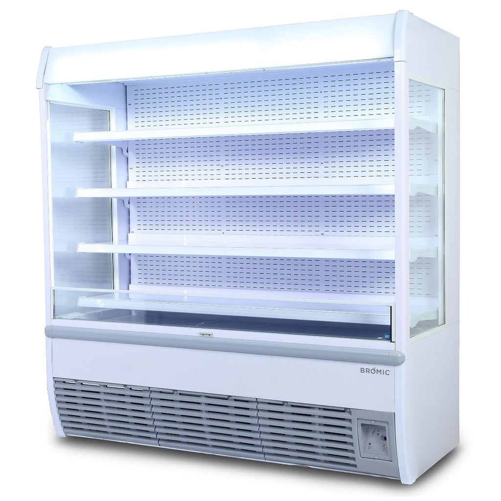Multideck Display Fridge, Bromic VISION 180 ECO, Open Display, with LED I 1913L
