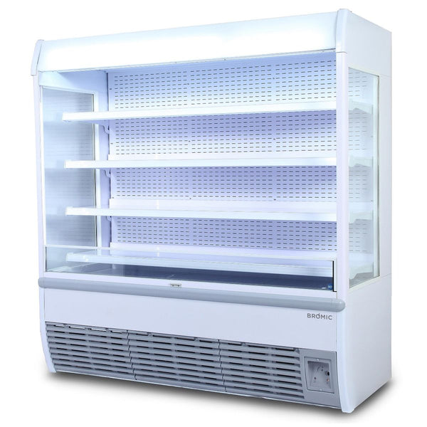 Multideck Display Fridge, Bromic VISION 180 ECO, Open Display, with LED I 1913L