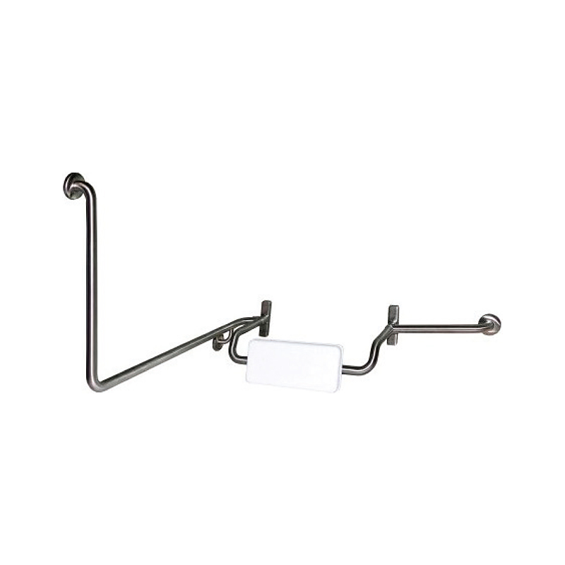 3monkeez WA-BRGR-90RH Back Rest With 90 Degree Grab Rail - Suit RH Install