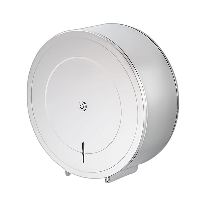 3monkeez WA-TRH6 Jumbo Toilet Roll Dispenser with Viewing Slot, Concealed Fixing, Key Lockable, 304 Grade Satin Stainless Steel