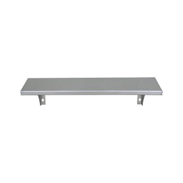 3monkeez WA-US300 Stainless Steel Shelf 128mmD x 105mmH With Exposed Mounting - 300mmL