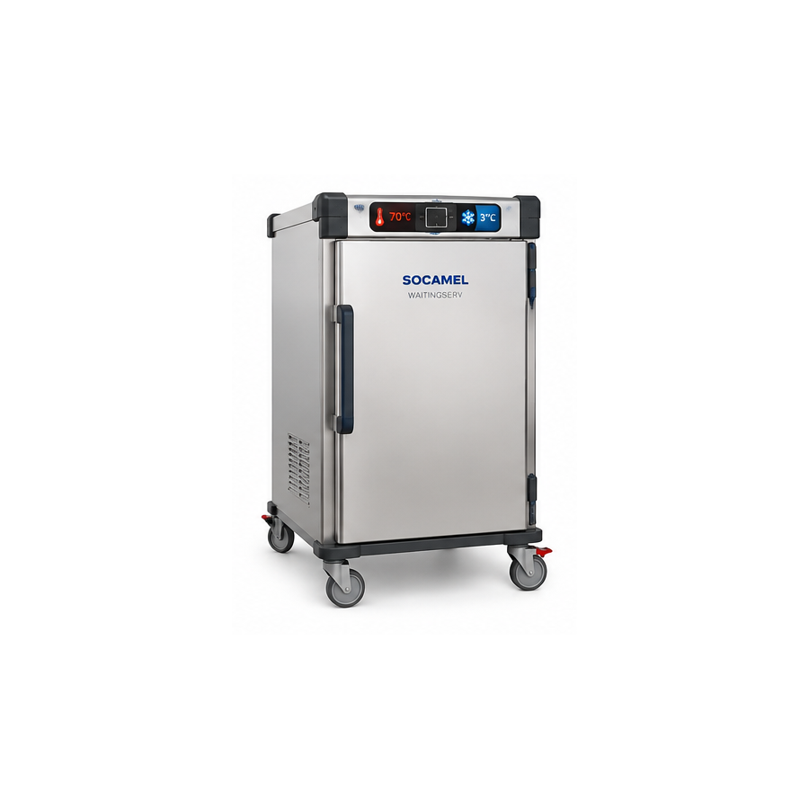Socamel Waitingserv | 5 GN Compartment Trays | Evercool