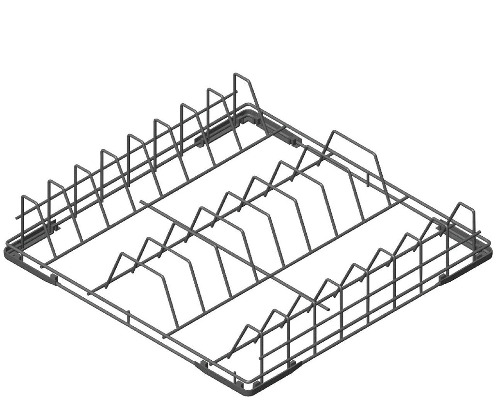 Smeg WB50D01 | 500x500x100mm | Wire Basket | 18 Plate Trays | Dishwasher Basket
