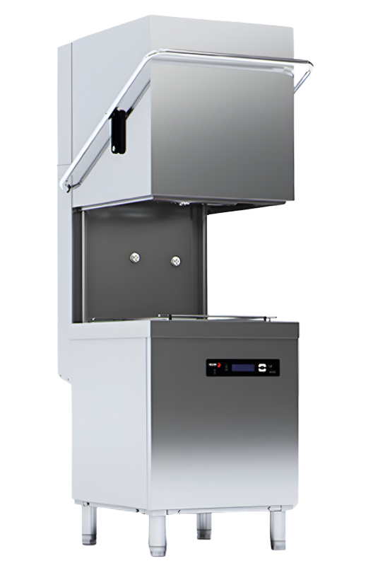 FED WHC-502TBD | Fagor INOVA | Pass-through Dishwasher | with Drain Pump & Detergent Dispenser | Dishwasher