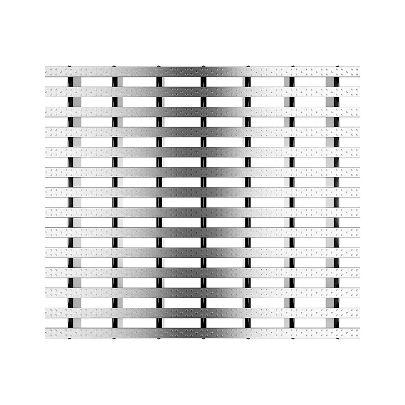 3monkeez WW-G300-DNS-304 Dimple Non Slip Wedge Wire, Wire Size 5.65mmW x 6.05mmH - 5.00mm Gap, Support Bars 3mmW x 12.96mmH - 21mm Gap, Sheet Size 2050mm x 1000mm - 304 Grade