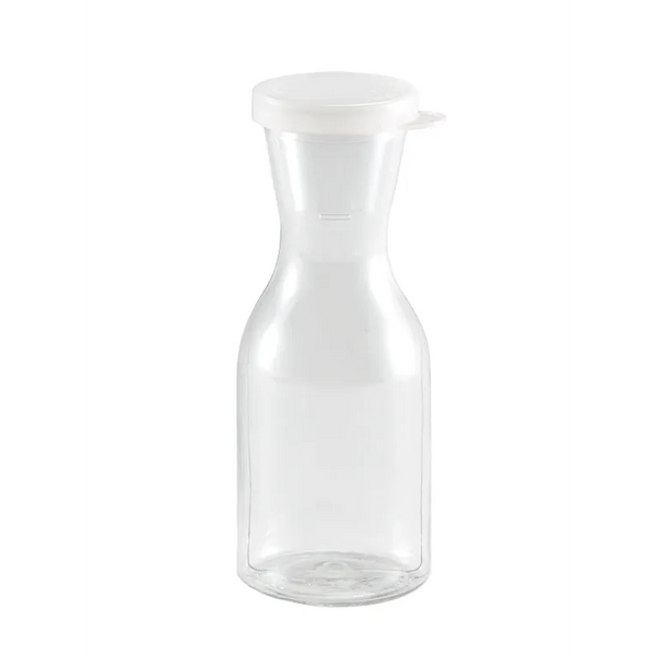 Cambro WW250CW135 I Camwear Beverage Decanter With Lid - 0.25 L I Clear I Case of 12
