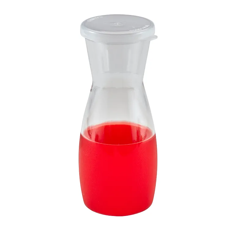 Cambro WW500CW135 I Camwear Beverage Decanter With Lid - 0.5 L I Clear I Case of 12