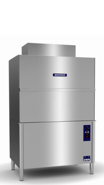 Washtech PW2C I High Efficiency I Commercial Pot Washer I Front Loading I Warewasher I Commercial Dishwasher I with Heat Condensing Unit