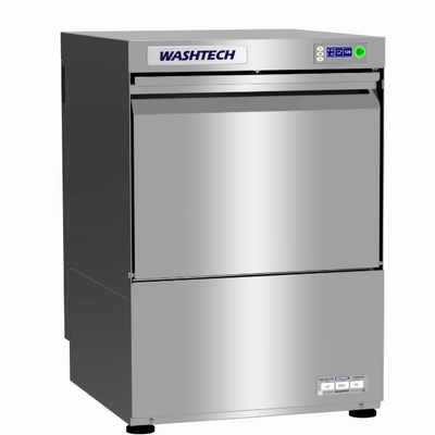 Washtech UD-R | Commercial Undercounter Glass Washer | Professional Dishwasher | Washtech Glasswasher | 500mm Rack | Glass Washer Machine