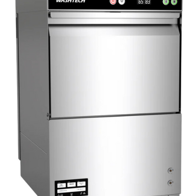 Washtech XV | Economy Undercounter Glass Washer | Professional Dishwasher | Washtech Glasswasher | 450mm Rack | Glass Washer Machine