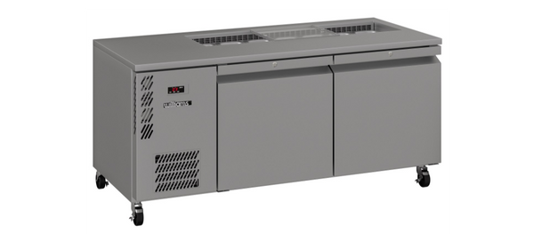 Williams Refrigeration HE2USSBA I Emerald I Gastronorm I Counter I 2 Door I Refrigerator I Commercial Refrigerator