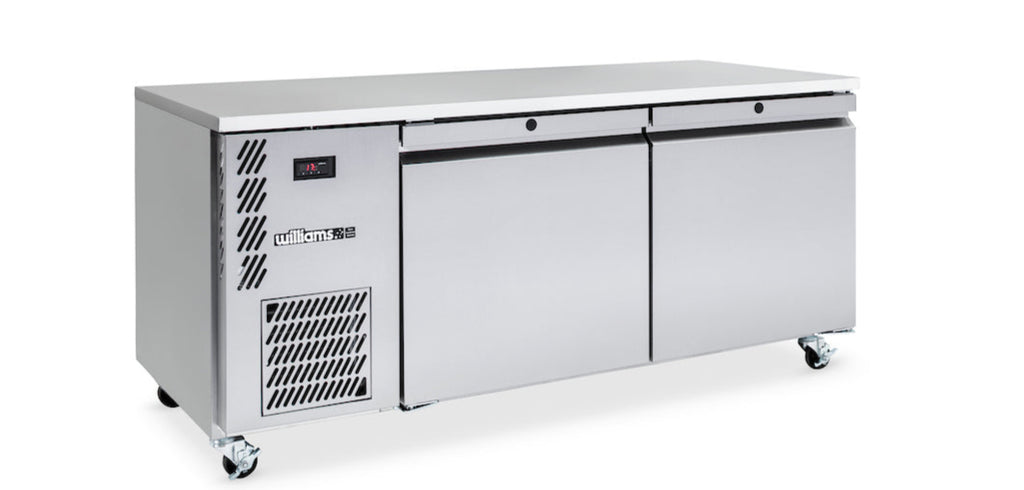 Williams Refrigeration HE2USS I Emerald I Gastronorm I Counter I 2 Door I Refrigerator I Commercial Refrigerator