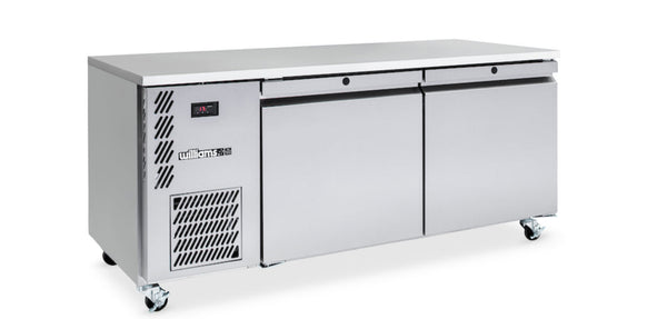 Williams Refrigeration HE2USS I Emerald I Gastronorm I Counter I 2 Door I Refrigerator I Commercial Refrigerator