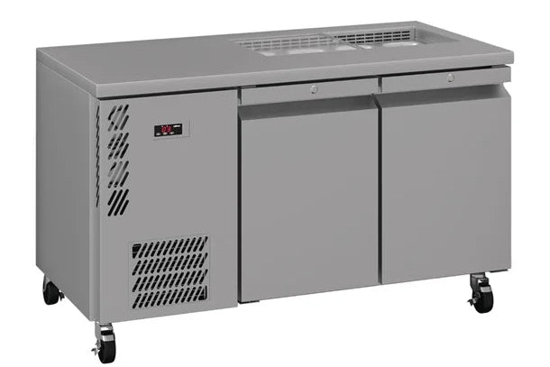 Williams Refrigeration HO2USSBA Opal | 2 Door Counter Fridge | Commercial UnderCounter Fridge