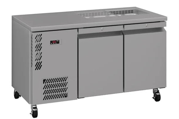 Williams Refrigeration HO2USSBA Opal | 2 Door Counter Fridge | Commercial UnderCounter Fridge