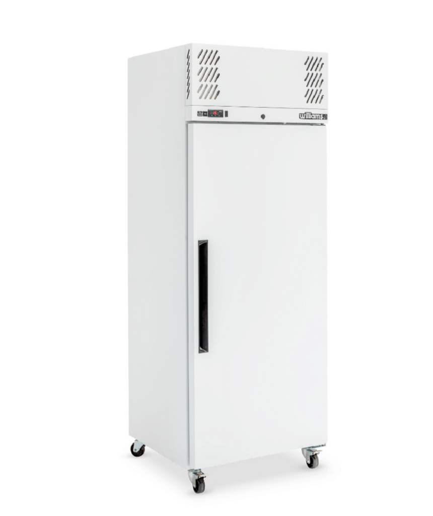 Williams Refrigeration HP1SW I Pearl I Upright Fridge I White I Solid Door I 1 Door Fridge I Refrigerator I Commercial Refrigerator
