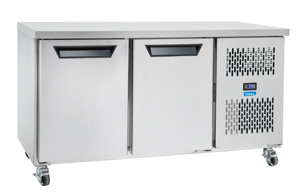 Williams Refrigeration HTU2SDSS I Topaz I Under Counter Fridge I 2 Door Fridge I Refrigerator I Commercial Refrigerator