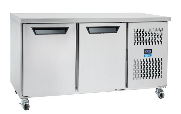 Williams Refrigeration HTU2SDSS I Topaz I Under Counter Fridge I 2 Door Fridge I Refrigerator I Commercial Refrigerator