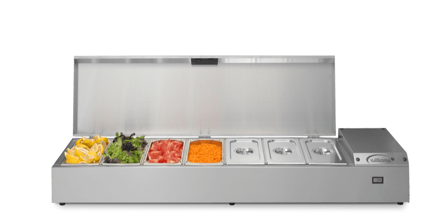 Williams Refrigeration TW15 I Thermowell I Prep Counter Fridge I Countertop Prep Fridge