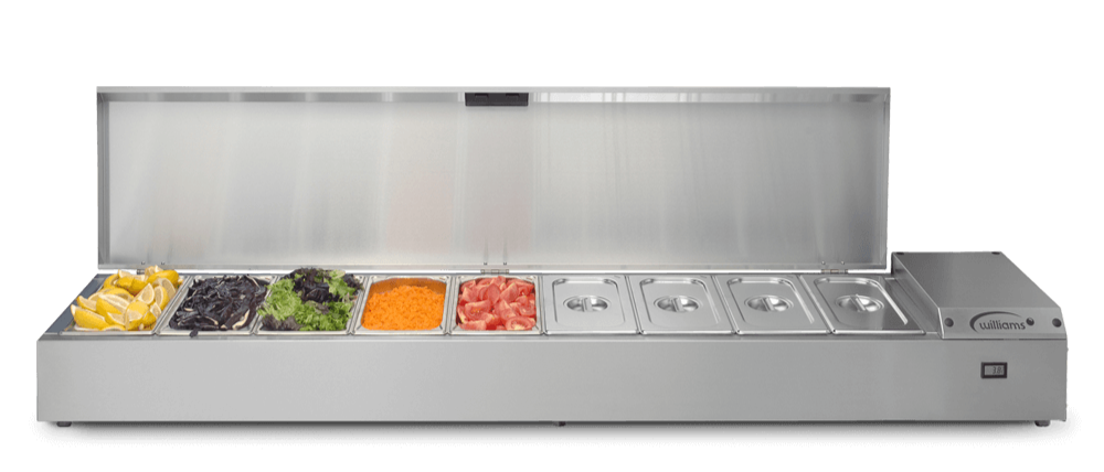 Williams Refrigeration TW18 I Thermowell I Prep Counter Fridge I Countertop Prep Fridge