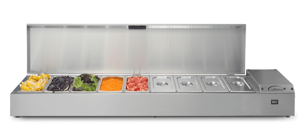 Williams Refrigeration TW18 I Thermowell I Prep Counter Fridge I Countertop Prep Fridge
