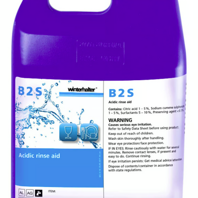 Winterhalter B2S | Universal Glass | & Dishwashing Rinse Aid | 1x5 Litre