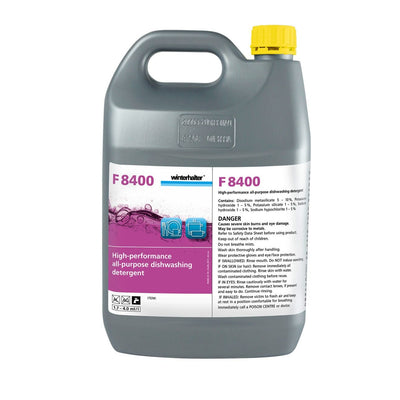 Winterhalter F8400 | Heavy Duty Detergent | Dishwashing Detergent | 1x5 Litre