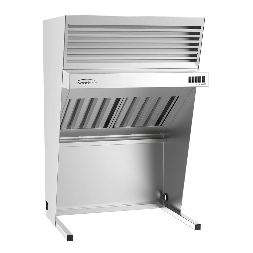 Woodson W.CHD1000 | 1000mm Wide | Countertop Exhaust Hood | Ductless Exhaust Hood