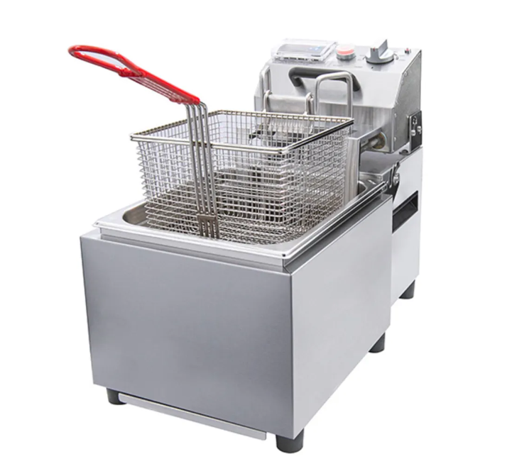 Woodson W.FAS80 | Countertop Fryer | Auto lift | Fryer | 8 Liter | Commercial Fryer