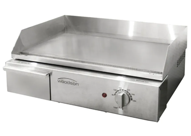 Woodson W.GDA60 | Countertop Griddle | Stainless Steel Griddle
