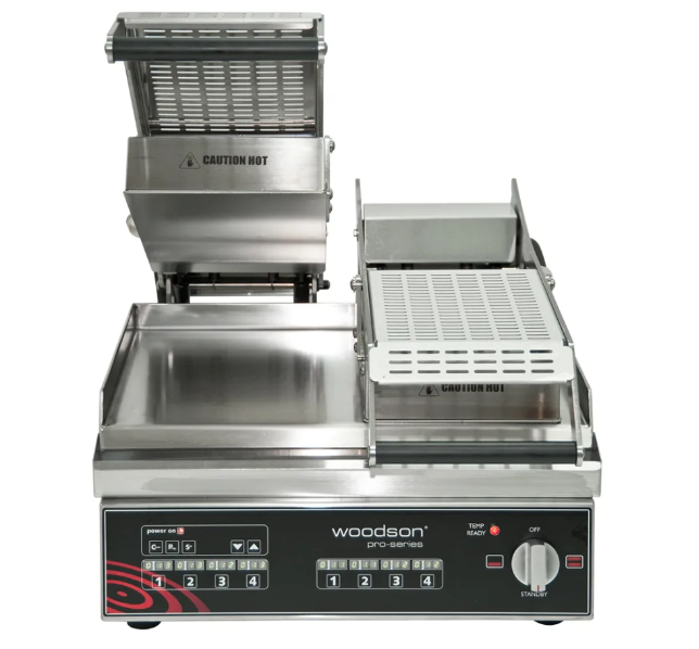 Woodson W.GPC62SC | Pro-Series | Smooth Top | Contact Grill | Commercial Contact Grill