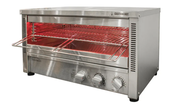 Woodson W.GTSQI15 | Countertop Salamander | 15 Slices | Salamander

