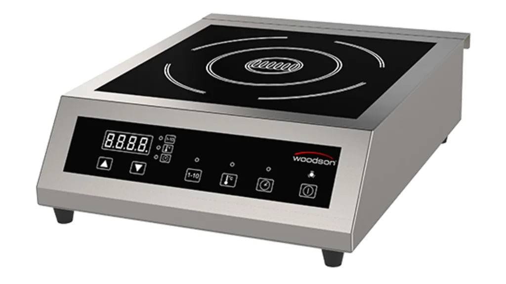 Woodson WI.HBCT.1L.3500 | Large Single Hob | Induction Hob | Countertop Induction | Induction Cooktop