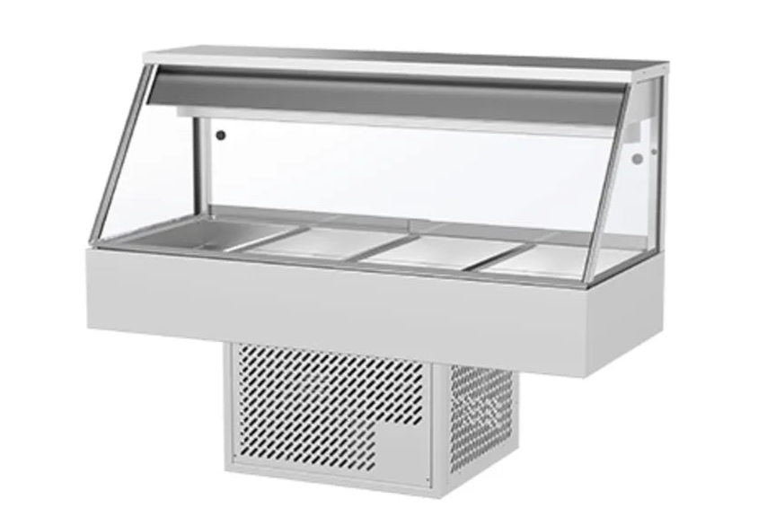 Woodson WR.CFS25 | 5 Module | Straight Glass Food Display | Cold Food Display
