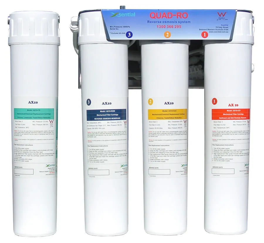 Xsential I QuadRO-H209H I QuadRO H200 I With 96L I Reverse Osmosis Water I Filter I Tank