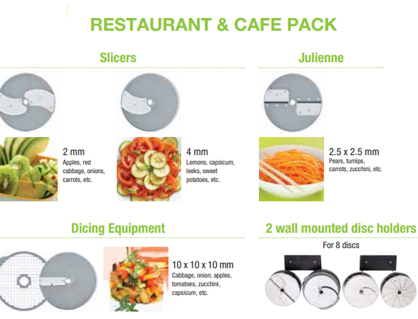 Robot Coupe 2089W Restaurant & Cafe Blade Pack