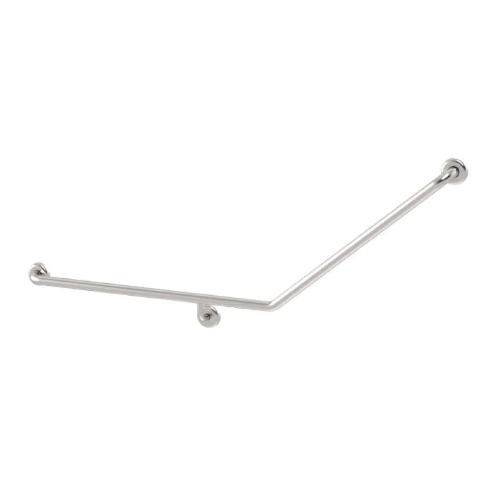 3monkeez CF-877-LH-SS Angled Grab Rail I Left Hand I 700mm x 625mm