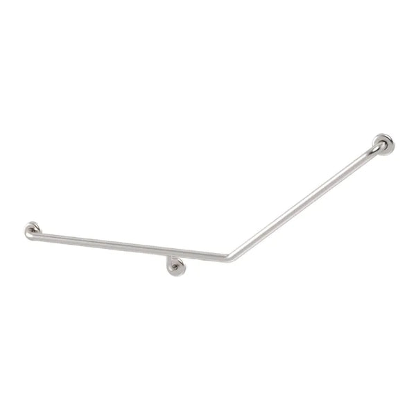 3monkeez CF-877-LH-SS Angled Grab Rail I Left Hand I 700mm x 625mm
