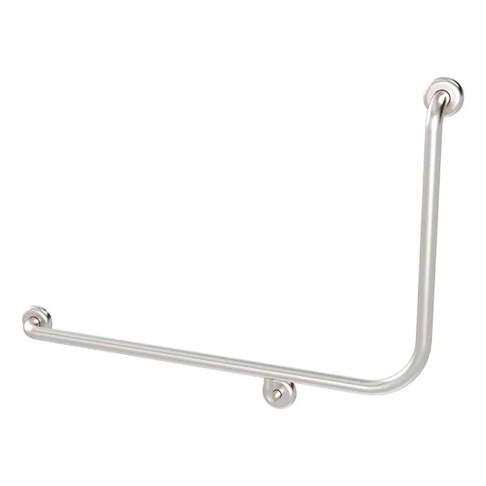 3monkeez CF-966-LH-SS Angled Grab Rail I Left Hand I 960mm x 600mm