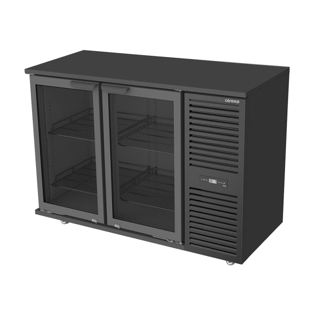 Airex AXR.MEBB.2D | Refrigerated Merchandiser Back Bar | 2 Door | Capacity - 236 Bottles