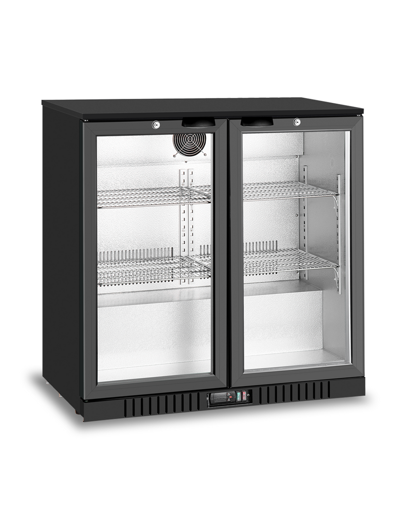 Atosa BB-208HEC Two Swing Door Back Bar Cooler