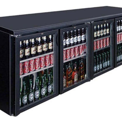 F.E.D BC4100G Thermaster I Commercial Fridge 4 Door I Beverage Fridge I Drink Cooler I Beer Bottle Cooler
