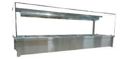 Atosa BM5 | Hot Food Display | 2060mm | Holds 10 x 1/2 GN Pans (PANS NOT INCLUDED) | 15Amp